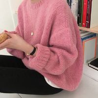 Who says you can't be cozy and stylish? Our Loose Knitted Outerwear Pullover is the ultimate expression of your carefree, fashion-forward spirit. Throw it on over your favorite tee for an instant outfit upgrade, or pair it with sleek leggings for a chic athleisure vibe. The possibilities are as endless as your imagination!