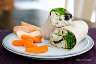 Vegan Greek Sandwich Wrap | Veggie Primer