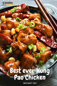 Better than Panda Express Kung Pao Chicken recipe get's done under 20 mins in the instant pot. This healthy Kun Pao Chicken has the best sauce ever and tastes amazing with jasmine rice. Make this easy kung pao chicken recipe for your whole family. SUBSCRIBE my blog @foodiesterminal.com & follow me here to get new recipes every signle week. We release new recipes every week. Check out our youtube channel too! #easykungpaochickenrecipe #healthykungpaochicken #instantpotbonelesschicken #easy #best