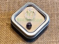 Handcrafted sterling silver ring woth Natural Gemstone.