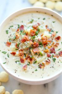 Easy Clam Chowder - Clam chowder is easier to make than you think - and the homemade version is unbelievably creamy, flavorful and chockfull of clams!