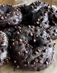 Double Chocolate Chip Sourdough Bagels — Well Made by Kiley