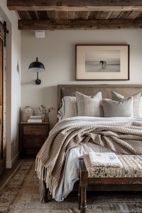 Explore the vintage cottagecore charm with 40 rustic bedroom ideas, perfect for creating cozy retreats. Learn the art of blending vintage touches and minimalist accents to infuse warmth, comfort, and simplicity into your space for a harmonious retreat. #VintageCottagecoreCharm #RusticBedroomIdeas #CozyRetreats