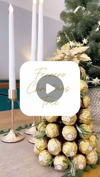 Ange McKenzie on Instagram: "Let’s make a Ferrero Christmas tree 🎄 This one takes me straight back to Christmas in the 90’s and a wild amount of amazing memories 🫶 Really quick and easy last minute table centrepiece.
However dont get me started on polystyrene 😂 its my archnemesis. I struggle so much to touch this stuff and its 1000000 times worse when theres polystyrene packaging in a cardboard box and it has to be pulled out. I actually have to ask my husband or kids to take it out for me 😂 Give me nails down a blackboard over that, any day of the week. Happy creating 🫶
#ferrerorocher #christmasday #christmas #easydiy #diy #diyproject #ferrerorochertree #easycraft #crafttutorials #diycraftideas #christmastable"