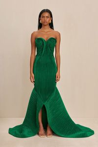 TAHIRAE GOWN - MALACHITE – CULT GAIA