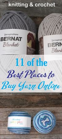 11 Best Places to Buy Yarn Online - Crochet and Knit - A More Crafty Life