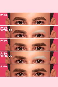 Discover this Sims 4 male eyebrows CC at number 5c on my Sims 4 CC finds and mods list! These bold, natural brows feature unique vitiligo variations, adding a realistic and inclusive detail to your Sims’ look. I love how they enhance facial features with distinct character and charm, making them perfect for diverse Sim creations. This Maxis Match-friendly set blends seamlessly into your game, and I keep this list updated with the latest Sims 4 CC packs—definitely a must-have for your CC folder!