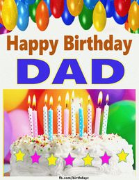 Happy Birthday DAD images gif - Happy Birthday Greeting Cards