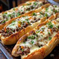 Philly Cheesesteak Meets Garlic Bread Magic