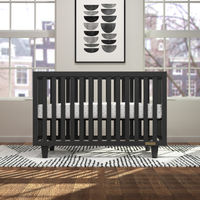 The Tremont baby nursery furniture collection introduces a fresh, mid-century modern style to your baby's room with its clean lines and tapered legs. This 3 piece nursery furniture set includes the Tremont 4-in-1 convertible crib, coordinating 3 drawer dresser changing table, and 4 Drawer chest. The Tremont 3 pc. nursery set is available in 3 modern finishes and coordinates with other pieces from the Tremont furniture collection to complete the space.