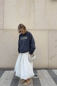 30+ White Long Skirt Outfit Ideas to Prove You Need One This Year | Fashion Trends