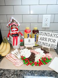 Elf idea- Sundays are for sundaes