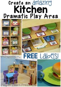 How to Create an Amazing Kitchen Dramatic Play Center