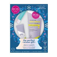 Eos Super Soft Shea Gift Set - Vanilla Cashmere And Vanilla Confetti - 3pc : Target