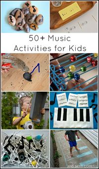 A huge list of fun music activities for kids #musicactivities #kids #kidsactivities #musicgames