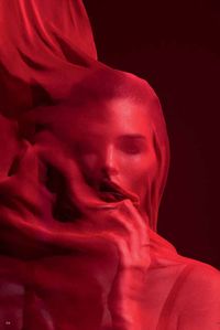 Vanessa Moody Is Fiery In Camilla Akrans' Seeing Red Images For Vogue Germany February 2015 - 3 Sensual Fashion Editorials | Art Exhibits - Anne of Carversville Women's News