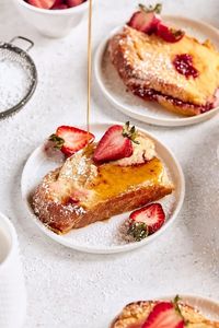 Baked Strawberry French Toast