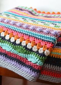 Design your own Crochet Sampler Blanket | My Poppet Makes