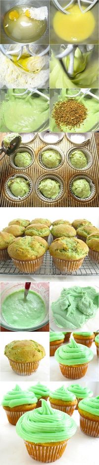 Pistachio Cupcakes Recipe