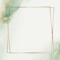 Square golden vintage frame design background vector | premium image by rawpixel.com / Adj