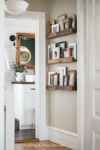 Easy DIY picture ledge