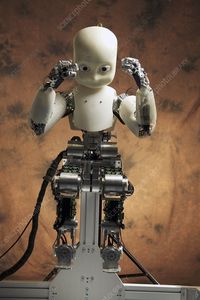 iCub robot design tests - Stock Image - C004/1327 - Science Photo Library