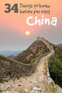 Visiting China for the first time? Check out these 34 tips on all things related to travel in China!