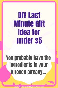 It seems like there is a child's birthday party almost every weekend. The cost to buy gifts racks up really quick, parents are on a budget. When you lose track of time, you have to think fast. With only 2 ingredients, you can make a small gift for under $5. The best part, NO cornstarch...find out how to make it here...