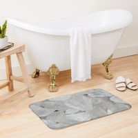 "Quartz Crystal Stones" Bath Mat by ilovesbd | Redbubble