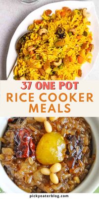 These 37 rice cooker recipes offer something for everyone, with vegetarian, vegan, and gluten-free ideas! Whether you are craving a healthy breakfast, wholesome dinner, or sweet dessert, a rice cooker can get the job done and save you time and energy. With this helpful list, you’ll have a delicious meal or snack prepared with minimal effort!