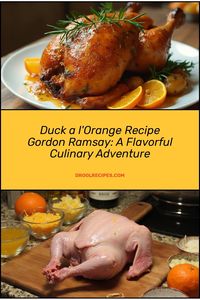 Indulge in the rich flavors of Gordon Ramsay's Duck a l'Orange recipe—a classic French dish with a modern twist. Perfectly roasted duck pairs with a sweet and tangy orange sauce, creating a mouthwatering balance of savory and citrus notes. Ideal for special occasions, this culinary masterpiece combines bold flavors into an unforgettable dining experience.