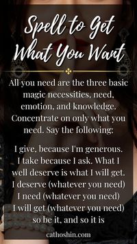 Get anything you want spell will tap into the infinite abundance of the universe. Experience the joy of unlimited possibility as you set your intentions and watch them manifest into reality. Align with the vibrations of abundance and fulfillment. Manifest your deepest desires and attract whatever your heart desires with ease and grace.