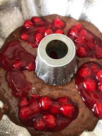 Chocolate-Cherry Bundt Cake! - Pallet and Pantry