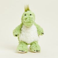 This Warmies Plush Green Dinosaur can help keep you warm on a winter's day, simply warm for 90 seconds in any microwave up to 1000W. 

This soft cuddly Plush Green Dinosaur from Warmies is suitable for all ages.

The Warmies Plush Green Dinosaur is scented with real dried French lavender and perfectly weighted for a positive sensory experience.