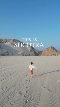 Socotra is an island off the coast of Yemen where 37% of Socotra’s plant species, 90% of its reptile species and 95% of its land snail species do not occur anywhere else in the world.  🎥 Credits: toursocotra [IG]   For more amazing places visit http://ceylonly.com