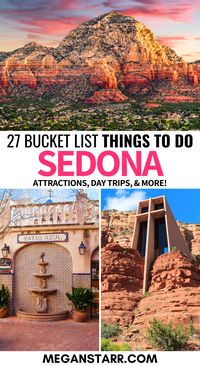 Sedona, Arizona is packed with must-do experiences! 🏞️ Hike the stunning Cathedral Rock, explore the vortexes at Bell Rock, or take a scenic drive along Oak Creek Canyon. Sedona is a magical destination filled with natural beauty and adventure! 🌄 Click to see my top things to do in Sedona, AZ for first-time visitors!