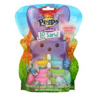 Buy the PEEPS® Marshmallow Scented Play Sand Set, 10ct. at Michaels. Help your children enjoy all kinds of sensory play with this sand set from PEEPS. With 10 tubes of marshmallow scented sand, this set will make a great addition to your family craft table! Help your children enjoy all kinds of sensory play with this sand set from PEEPS. With 10 tubes of marshmallow scented sand, this set will make a great addition to your family craft table! Details: Assorted colors 1 oz. (28 g) each 10 tubs of