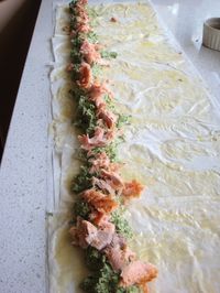 Photo 1 of Salmon Filo Spiral