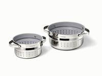 Stovetop Steamer Pot Duo | Stainless Steel | Caraway