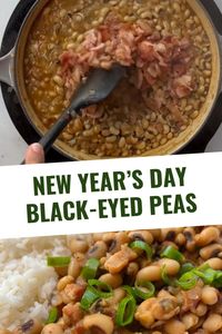 Packed with flavor, these tender Black-eyed peas are simmered with smoky, savory seasonings and are a staple in homes across the South, especially around New Year’s Day, when they’re said to bring good luck and prosperity. 

But this recipe isn’t just for luck—it’s all about bold, comforting flavors that will have everyone reaching for seconds. #newyearstradition #blackeyedpeasrecipe