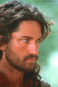 Gerald Butler, this guy could be Jamie Fraser in the Outlander Series written by Diana Gabledon. Just needs the red golden hair...