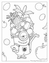 32 Minion Coloring Pages (Free PDF Printables)