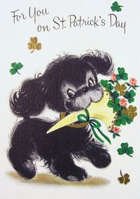 Vintage St Patricks Day Card