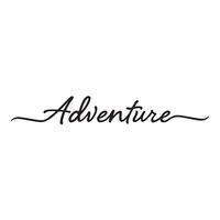 Adventure! Dedicate your wall to your adventures! This vinyl wall travel decal goes perfect above a map, with photos of your trips and other travel decor!