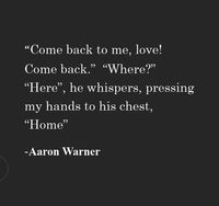 #aaronwarner #shatter #shattermeseries  #aaron #warner #quotes #aaronwarnerquotes