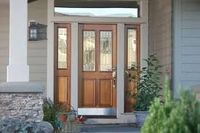 houses with exterior door with sidelites - Google Search