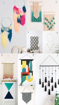 Hope everyone is ready for the long weekend! Any fun plans?? I will be hanging with family and most… The post 9 AMAZING DIY WALL HANGINGS appeared first on Tell Love and Chocolate.