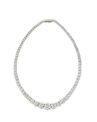 Diamond Riviera Necklace, 47.66 carats | M.S. Rau