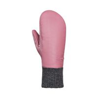 Rolly Leather Mittens - Women