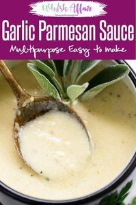 Garlic Parmesan Sauce is a creamy, dense sauce made from garlic and cheese. It is a versatile sauce and can be used to make pizza, pasta, spaghetti, baked vegetables, chicken wings and even rice. So, bookmark my easy recipe to make it at home and cook som